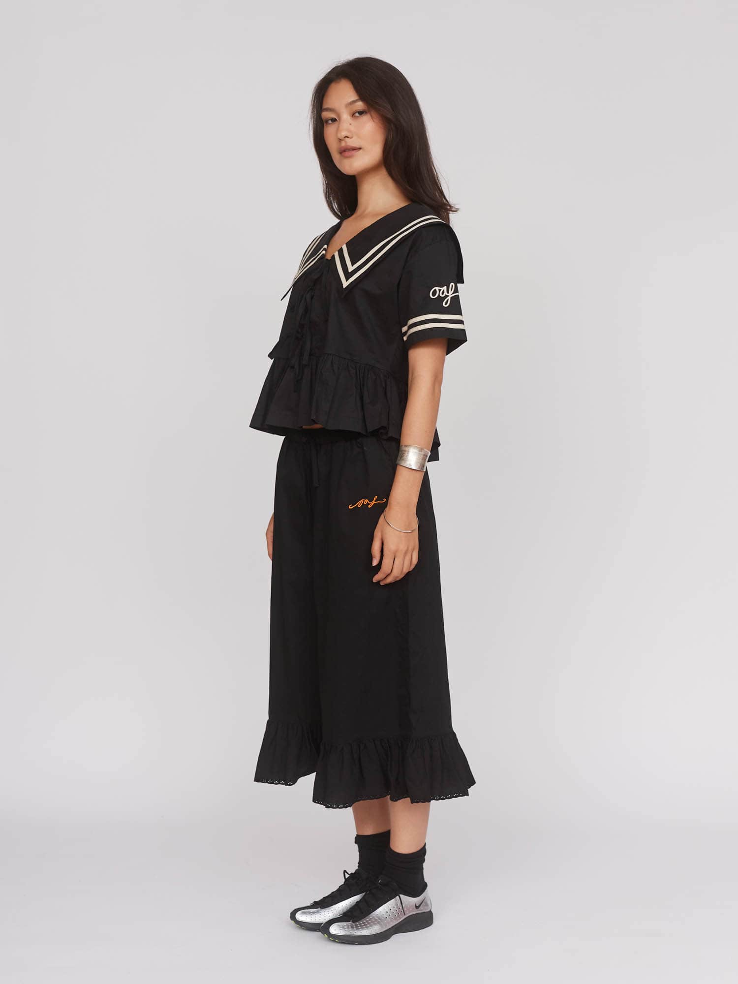 Sailor Peplum Top - Image 2