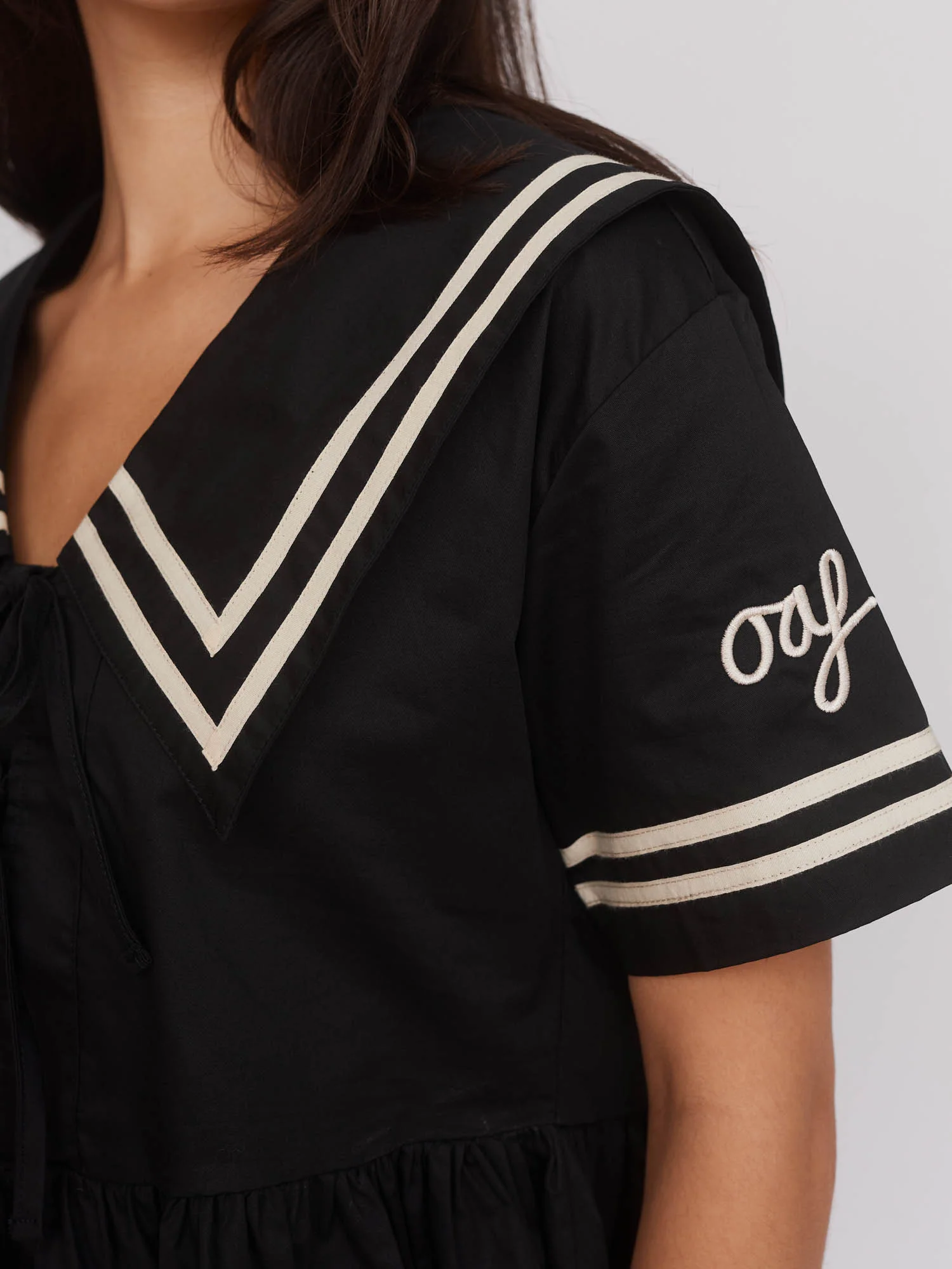 Sailor Peplum Top - Image 3
