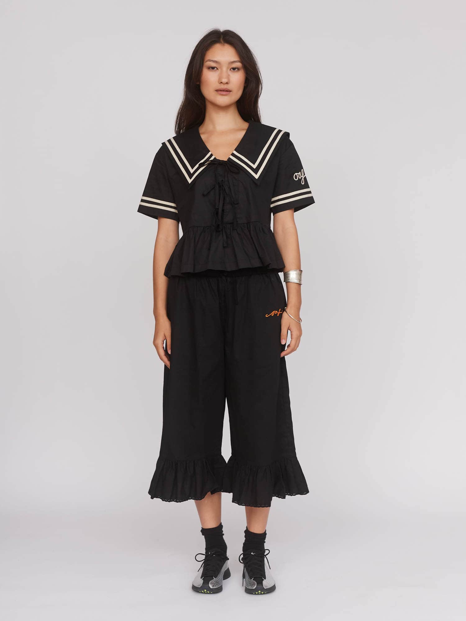 Sailor Peplum Top - Image 4