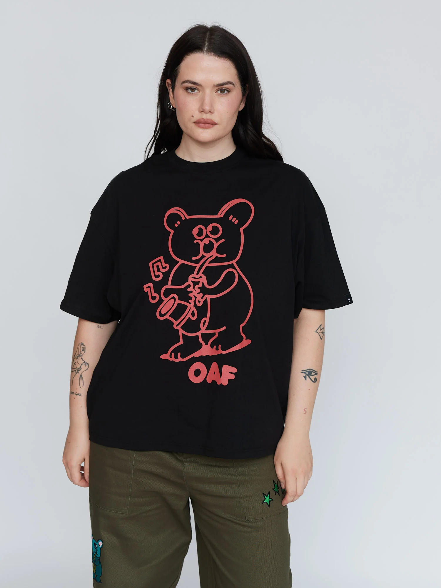 Saxy Bear Unisex Tee - Image 4