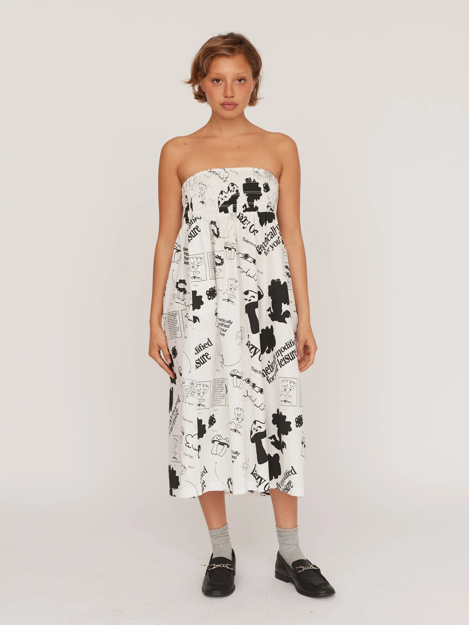 Scientific Print Maxi Skirt - Image 6