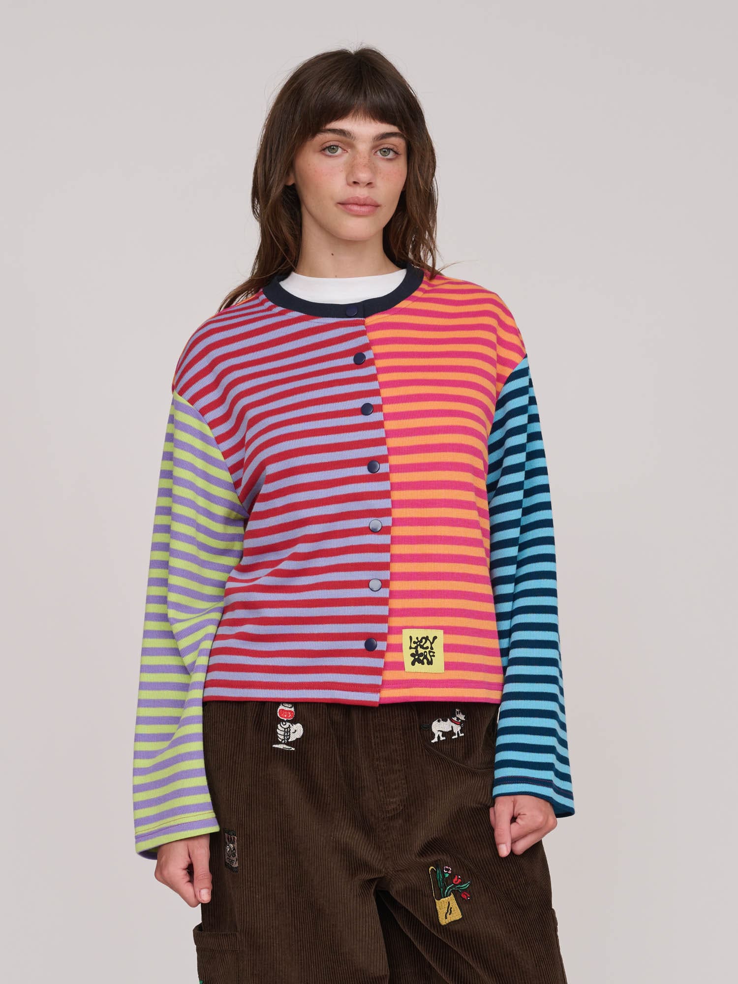Seeing Stripes Button Up