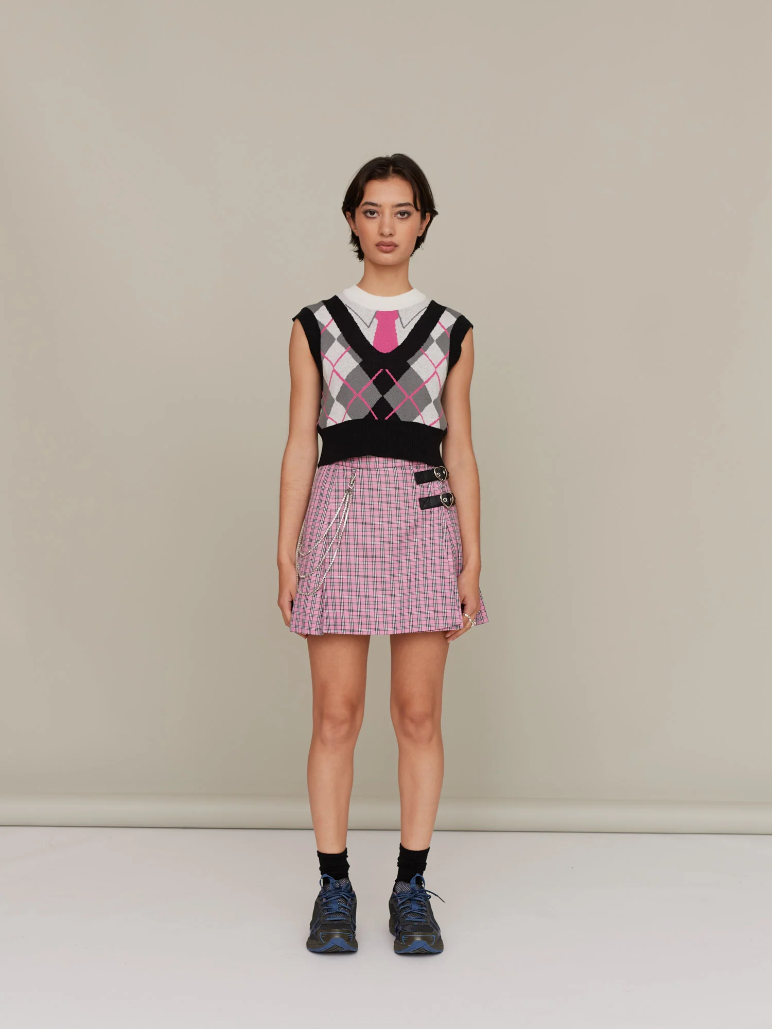 G.E.M Shirt & Tie Sweater Vest - Image 5
