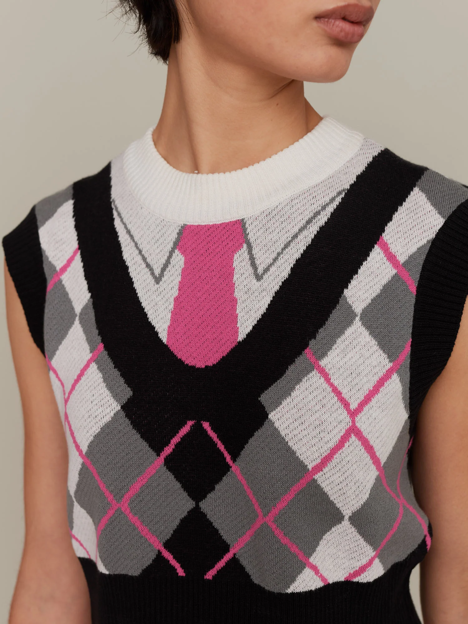 G.E.M Shirt & Tie Sweater Vest - Image 6