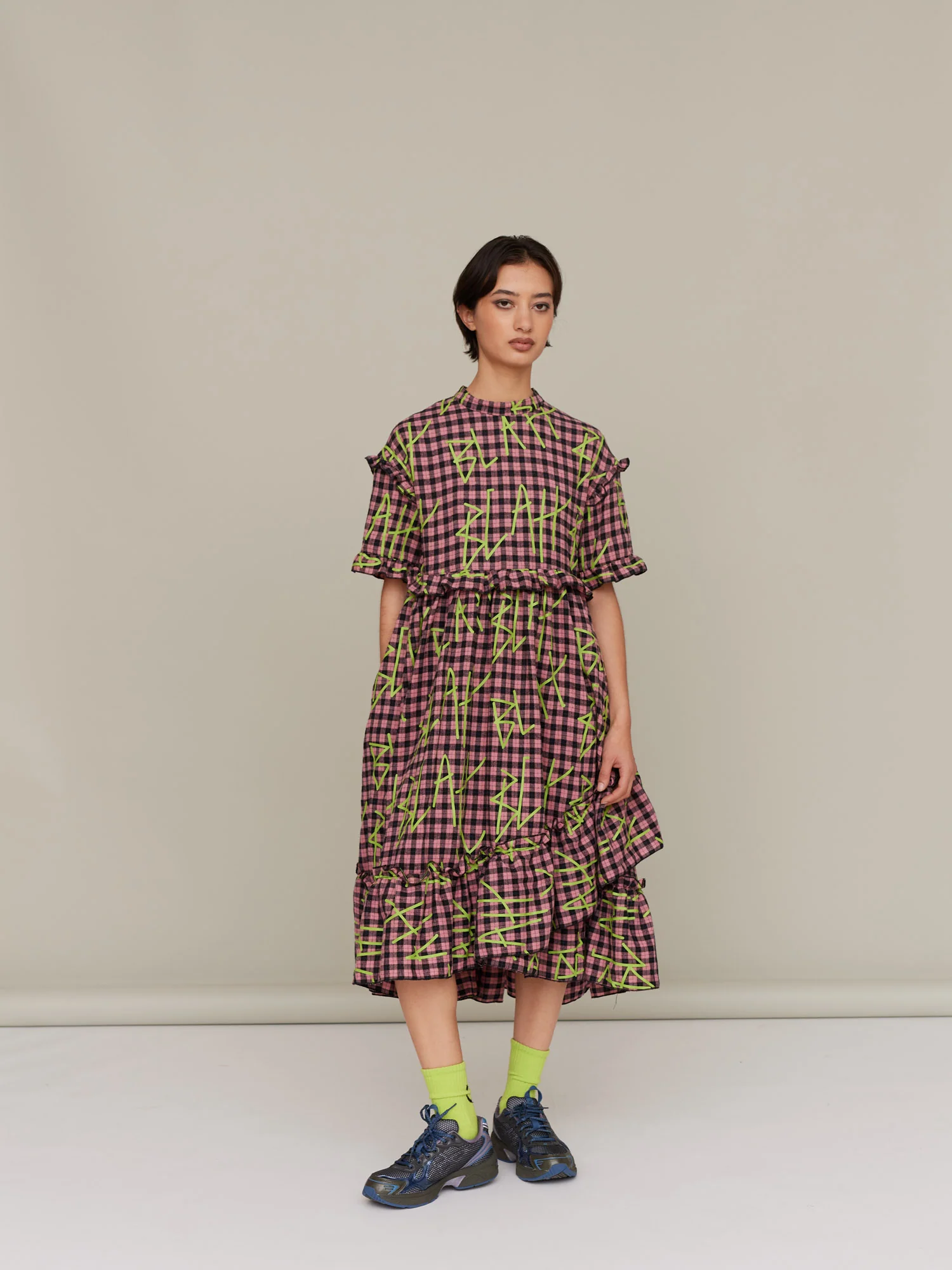 G.E.M Shut Your Mouth Frilly Dress - Image 2