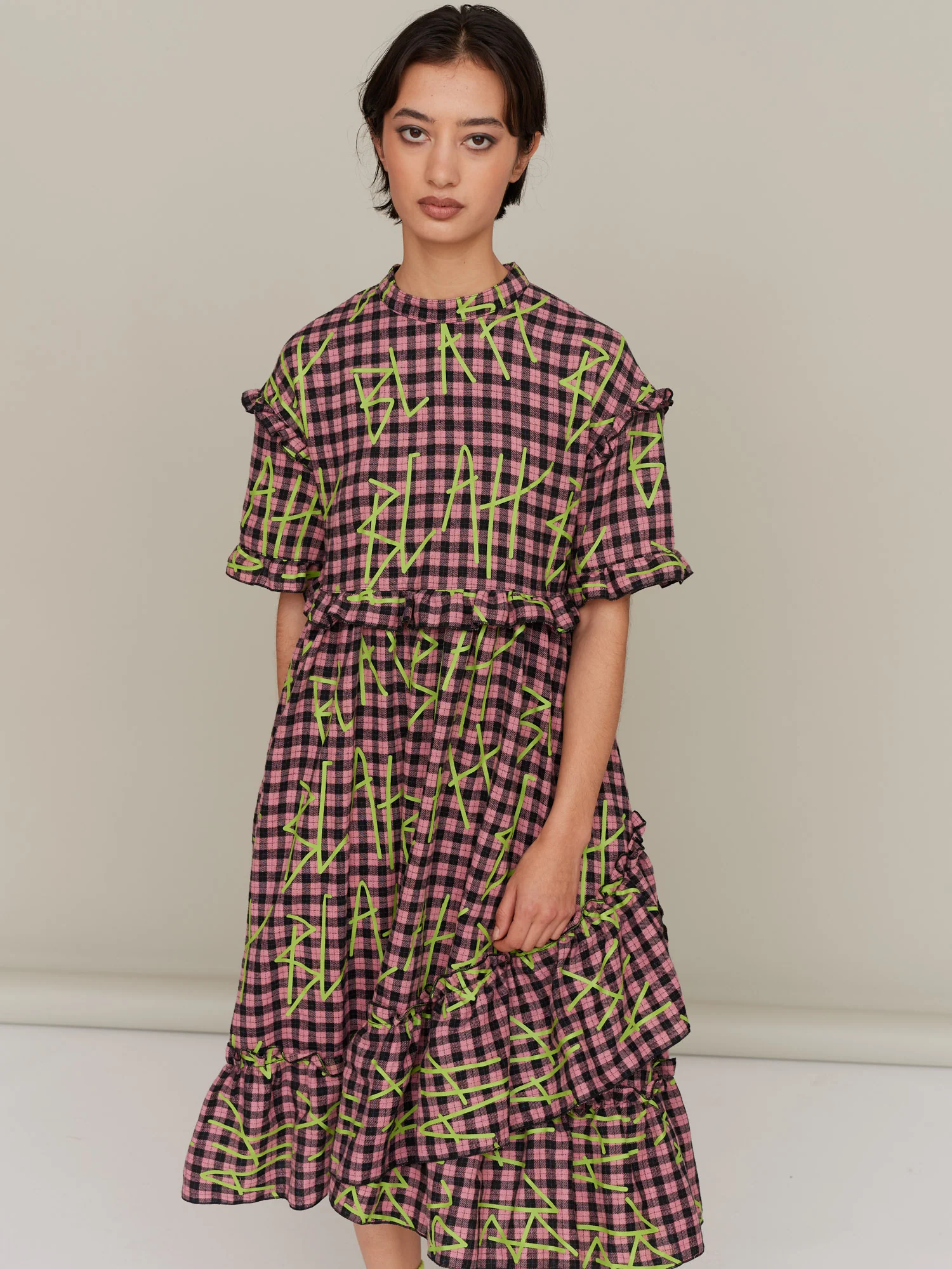 G.E.M Shut Your Mouth Frilly Dress - Image 5