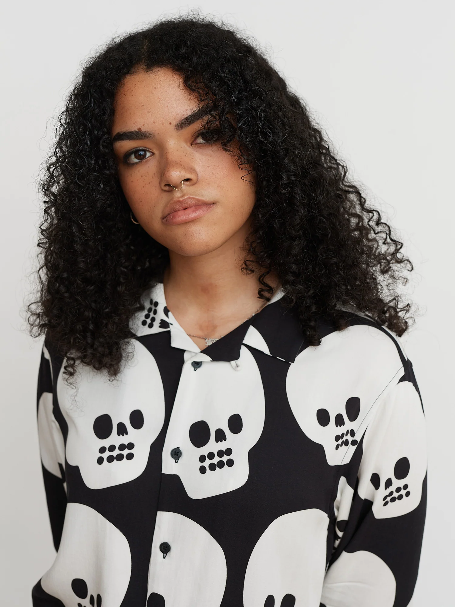 Skelley Repeat Bowling Shirt - Image 4