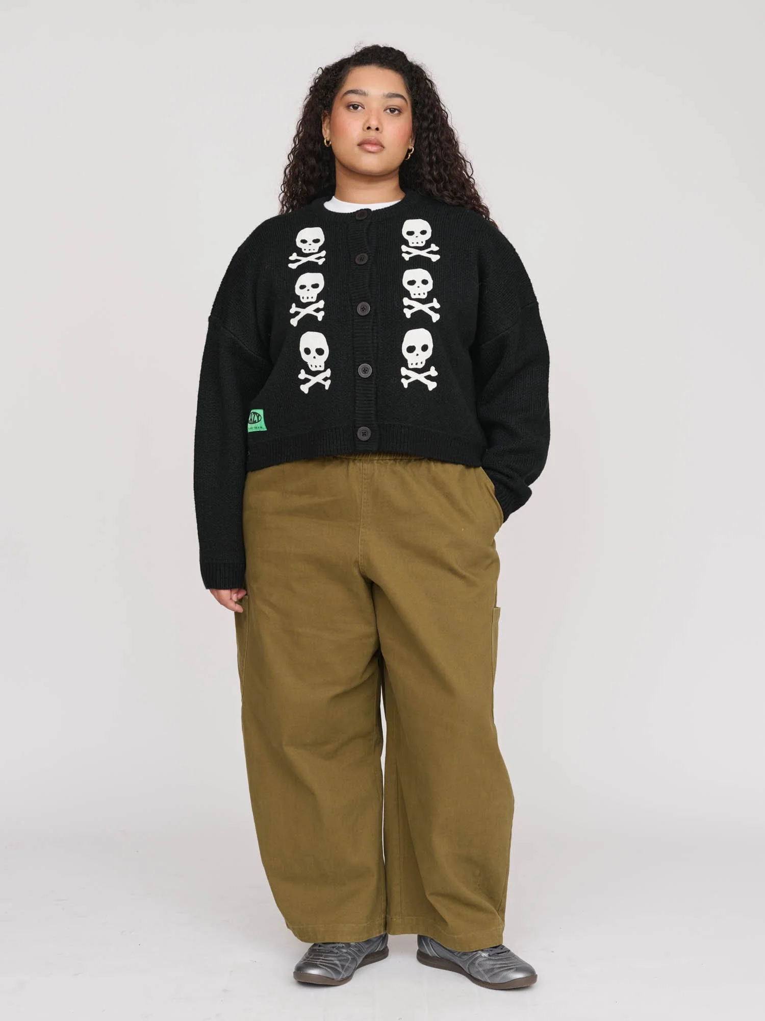 Skull And Crossbones Cardigan - Image 2