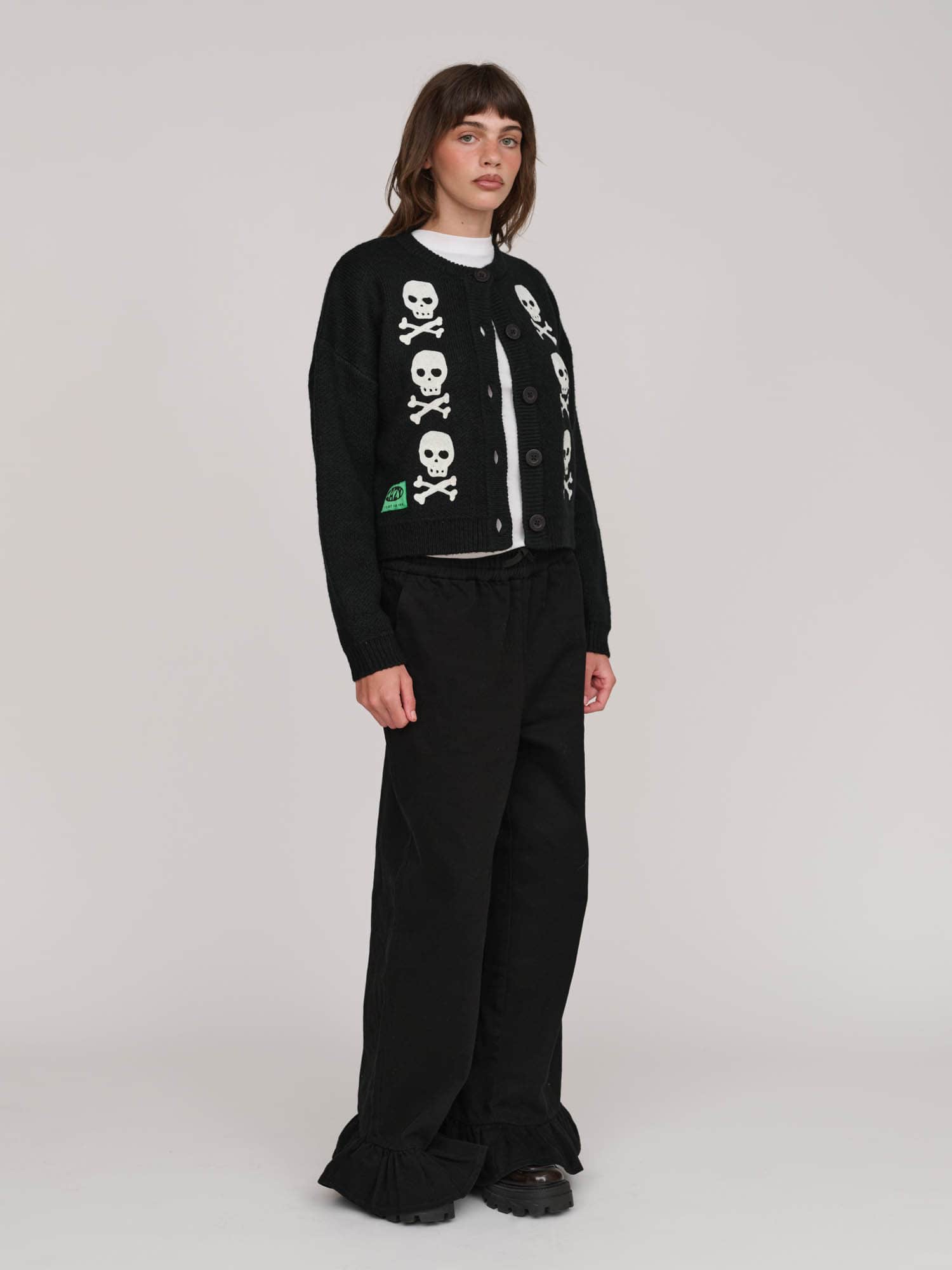 Skull And Crossbones Cardigan - Image 4