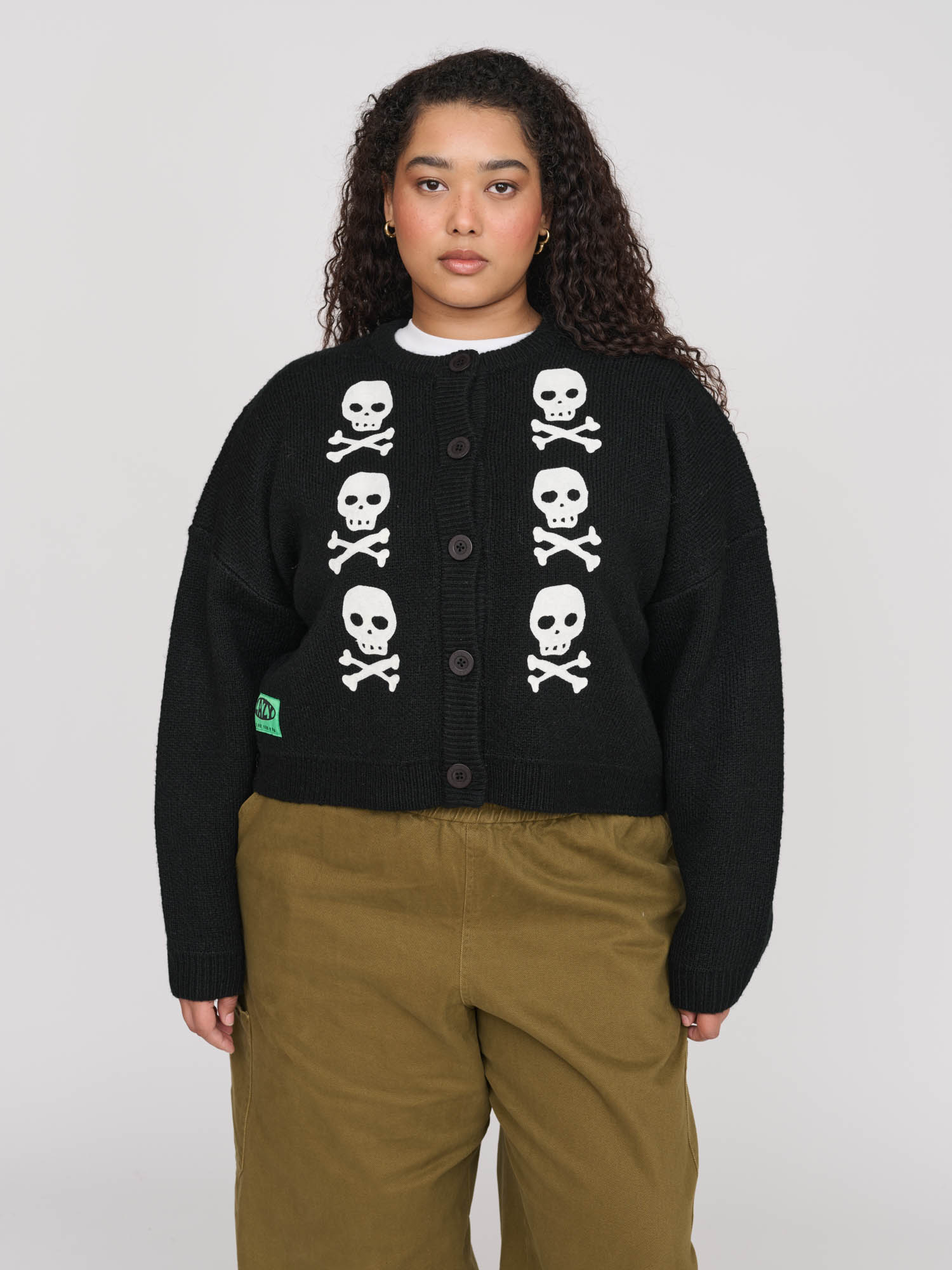 Skull And Crossbones Cardigan - Image 8