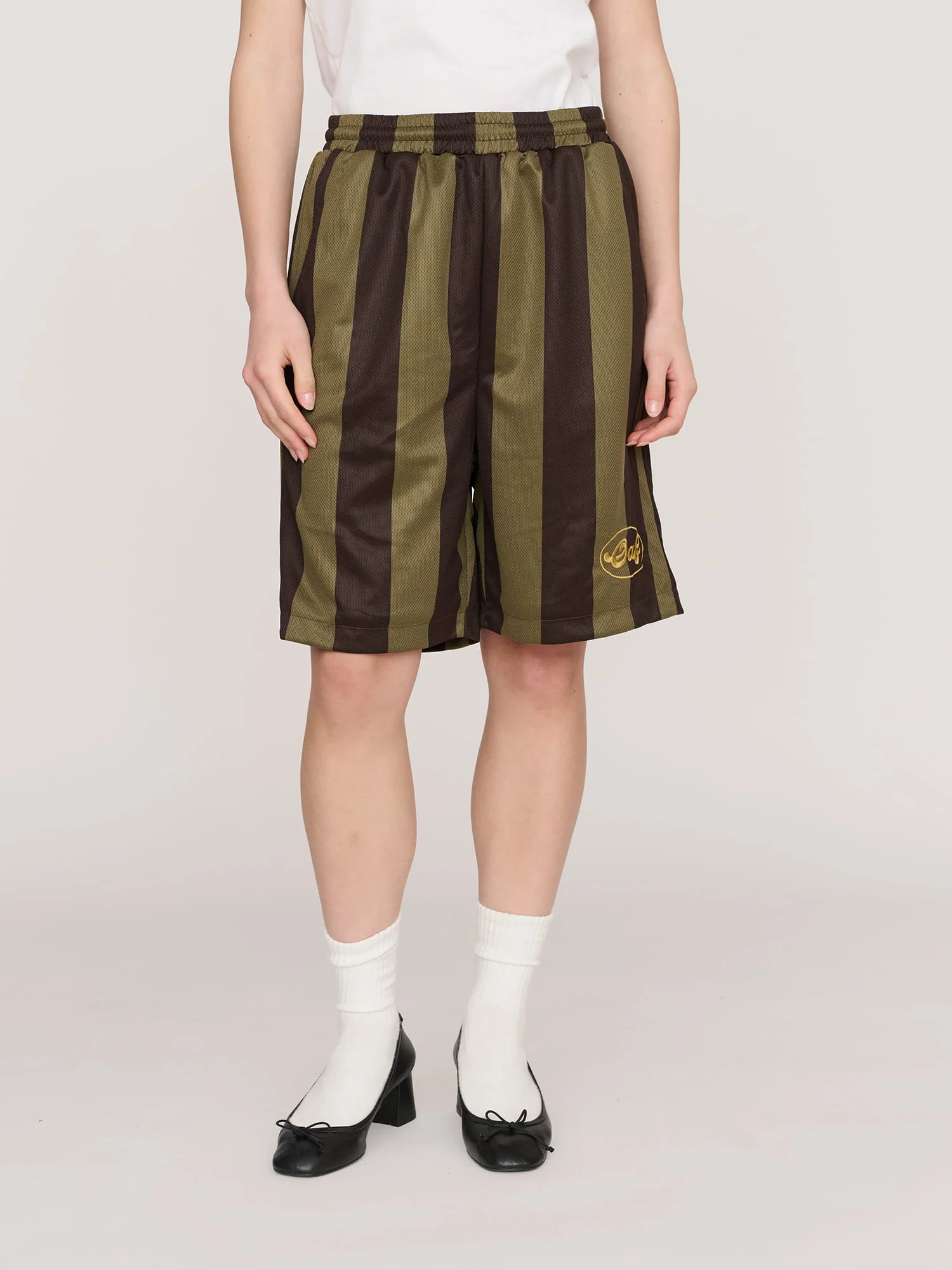 Slam Dunk Stripe Mesh Shorts - Image 5