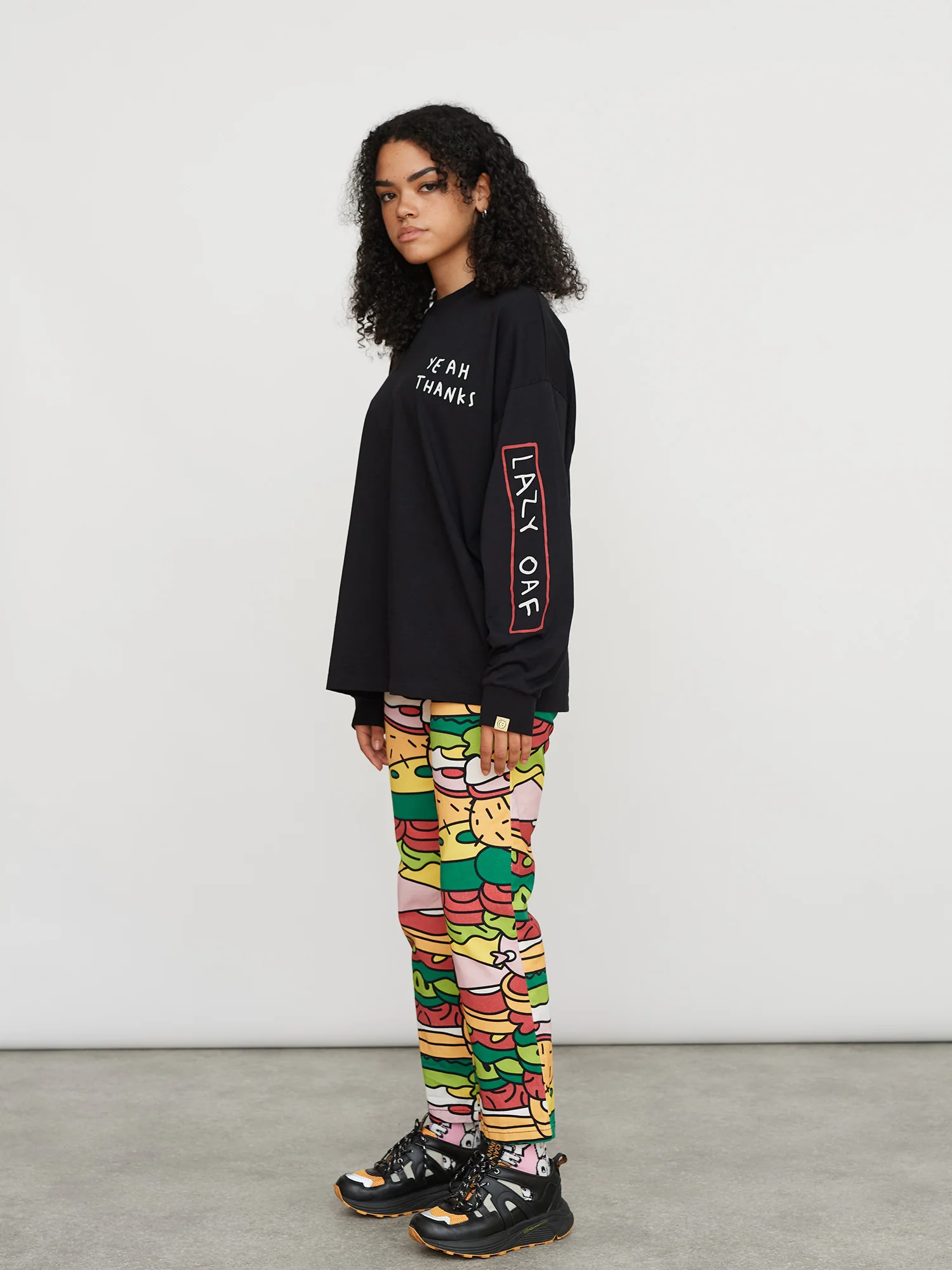 Slogan Long Sleeve T-Shirt - Image 3