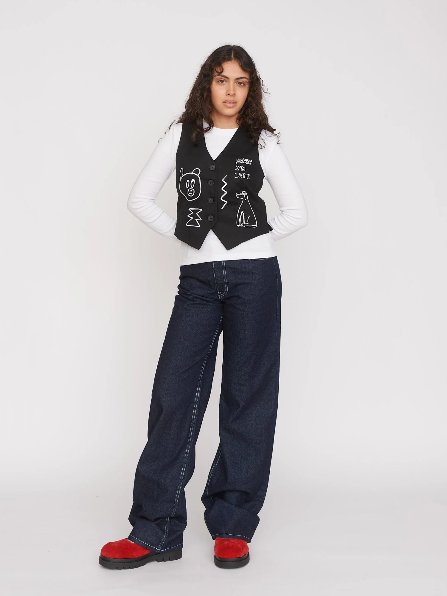 Sorry I'm Late Waistcoat - Image 7