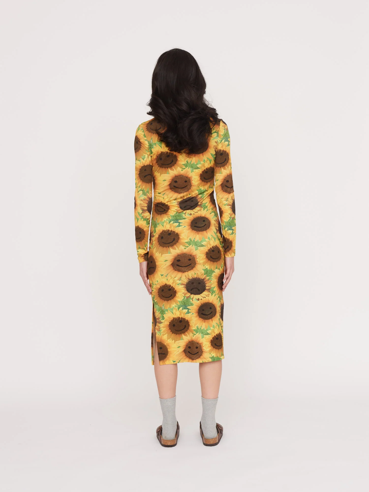 Sunflower Fitted Dress - Image 5