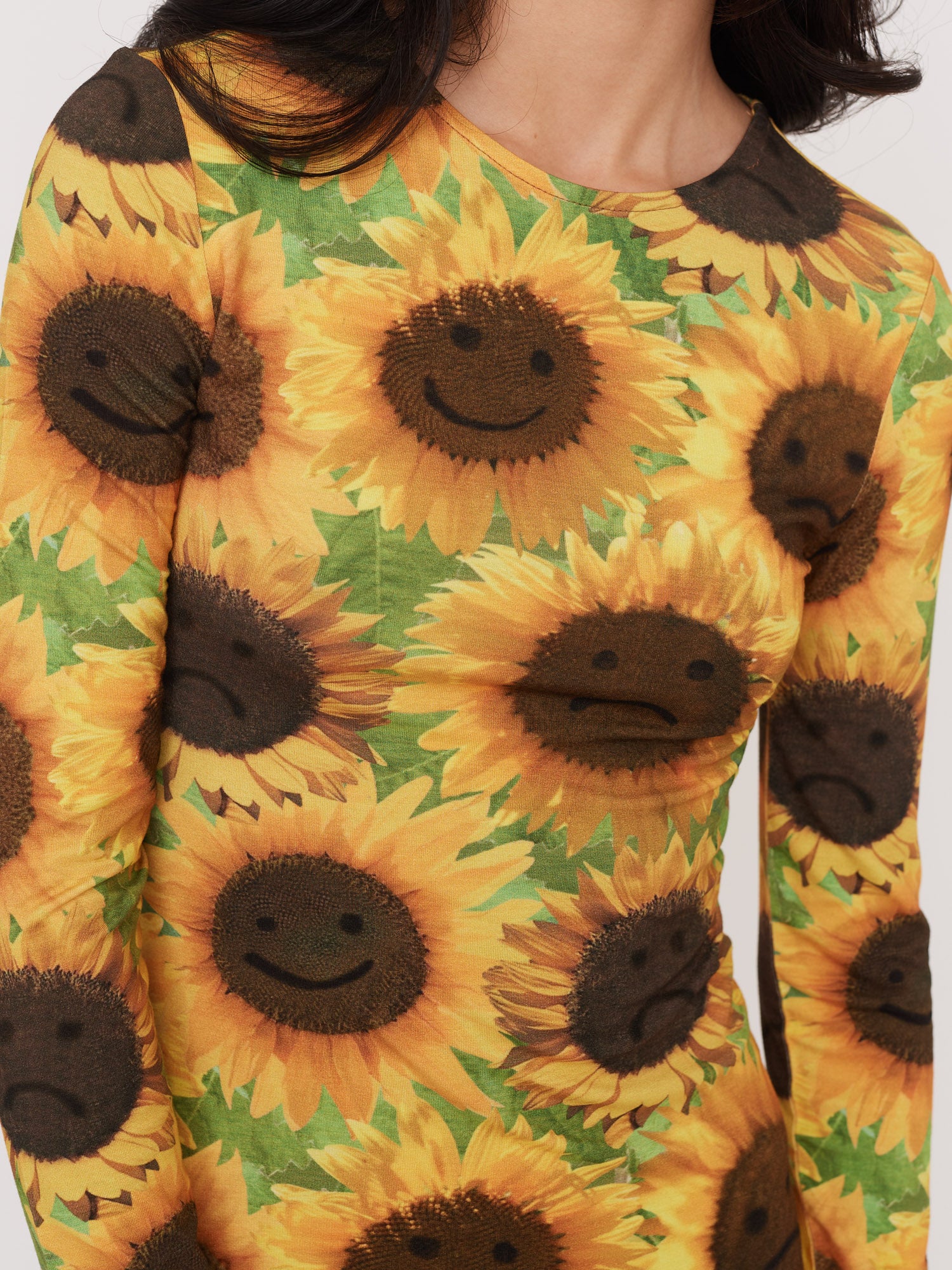 Sunflower Fitted Dress - Image 7