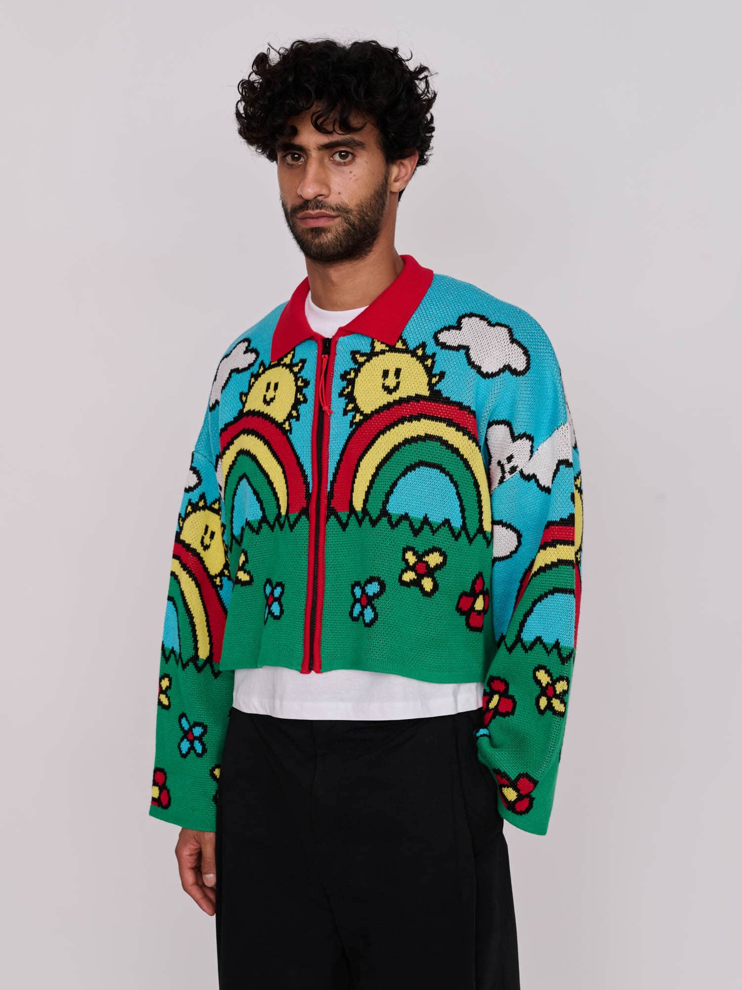 Sunny Days Zip Cardigan - Image 4