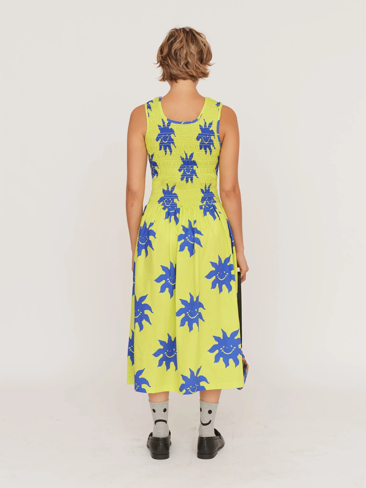 Sunny Shirred Dress - Image 4