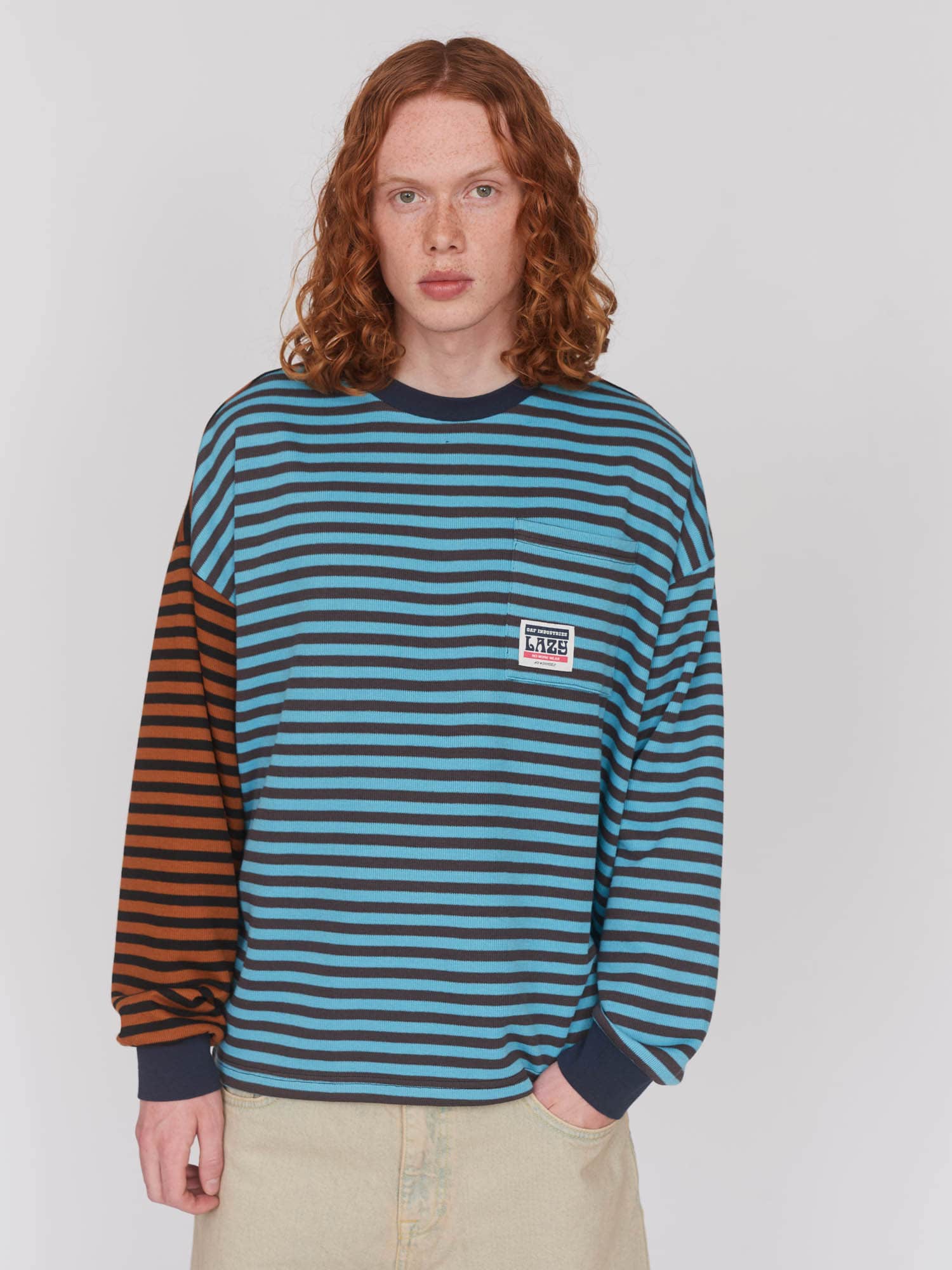 Sweet Tooth Blue Long Sleeve T-Shirt - Image 2