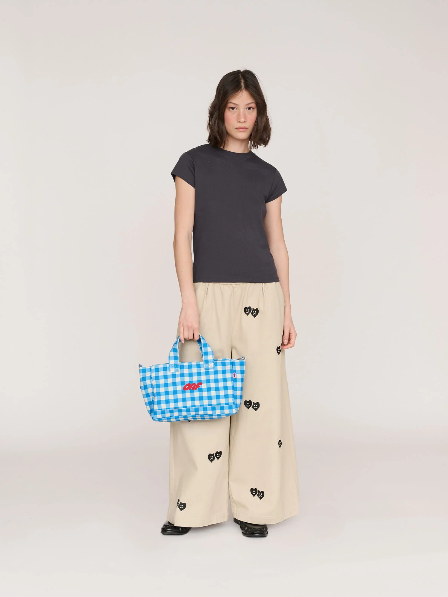Trev Heart Felt Wide Leg Trousers - Image 4