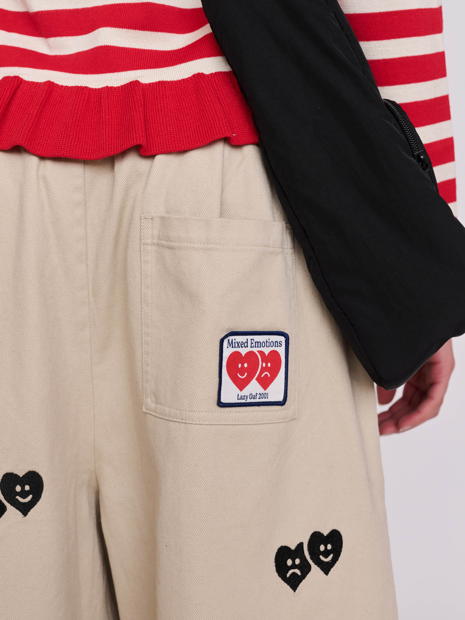 Trev Heart Felt Wide Leg Trousers - Image 7