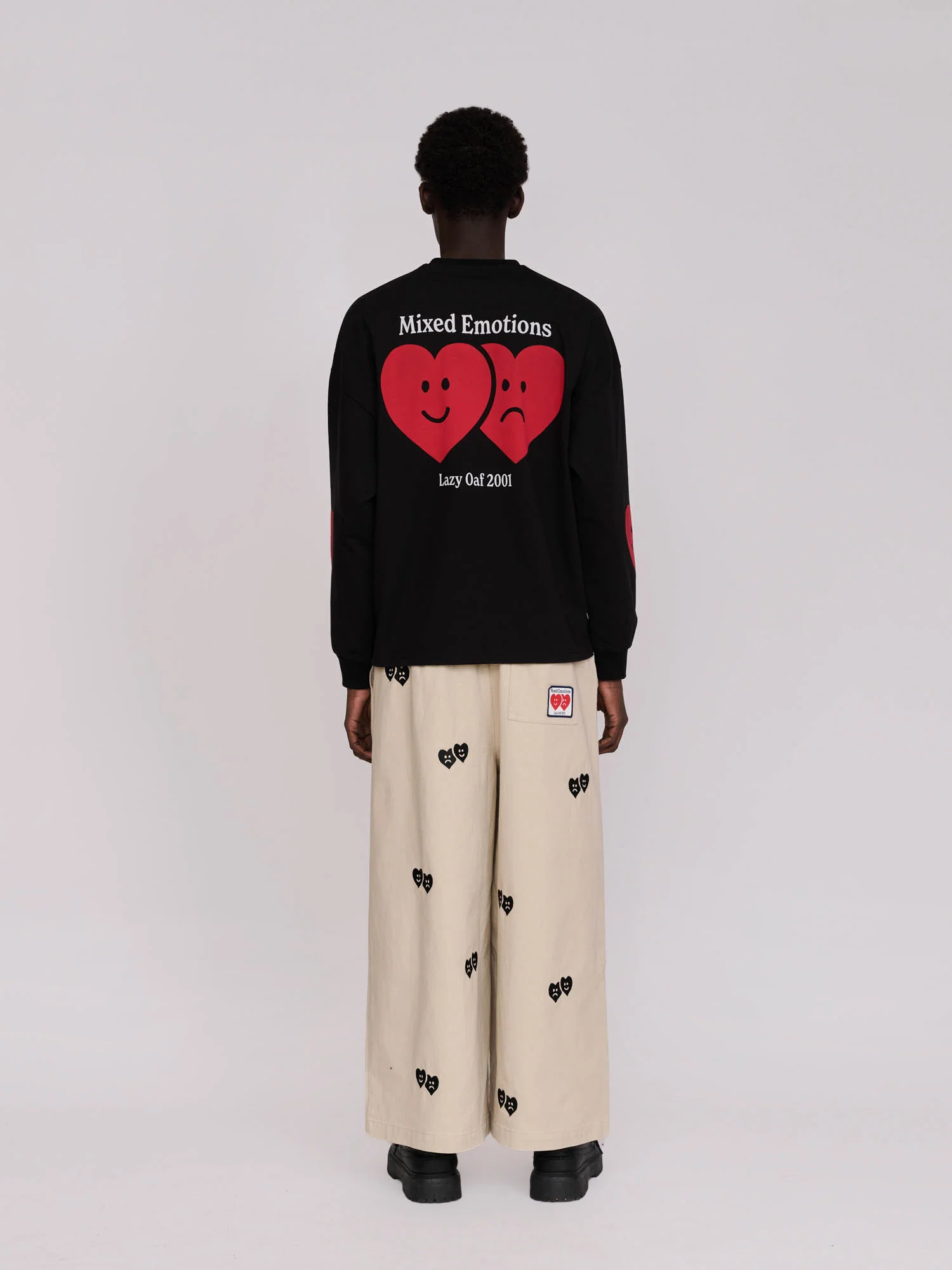 Trev Heart Felt Wide Leg Trousers - Image 9