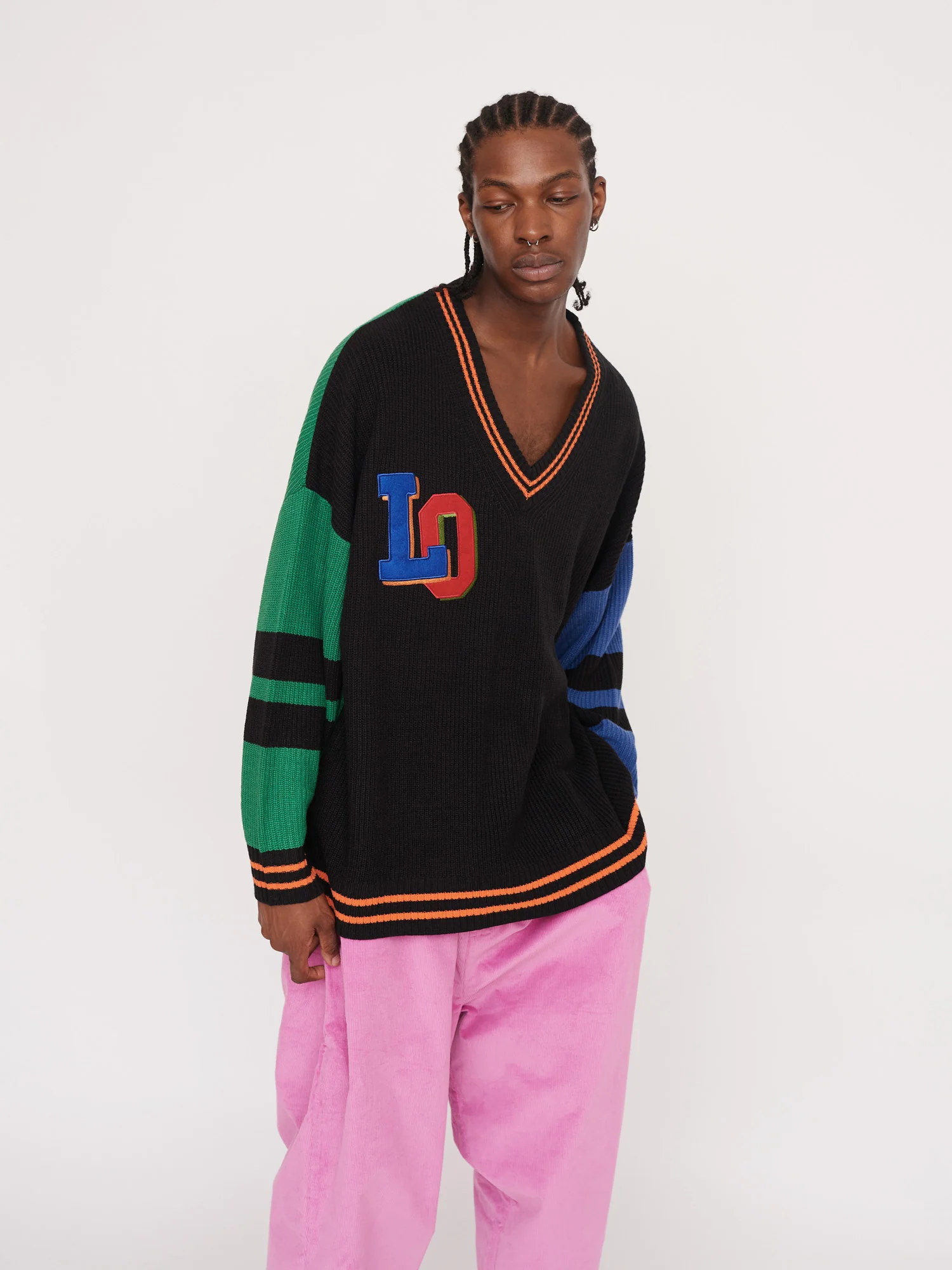 Varsity Letters Knit Jumper - Image 2