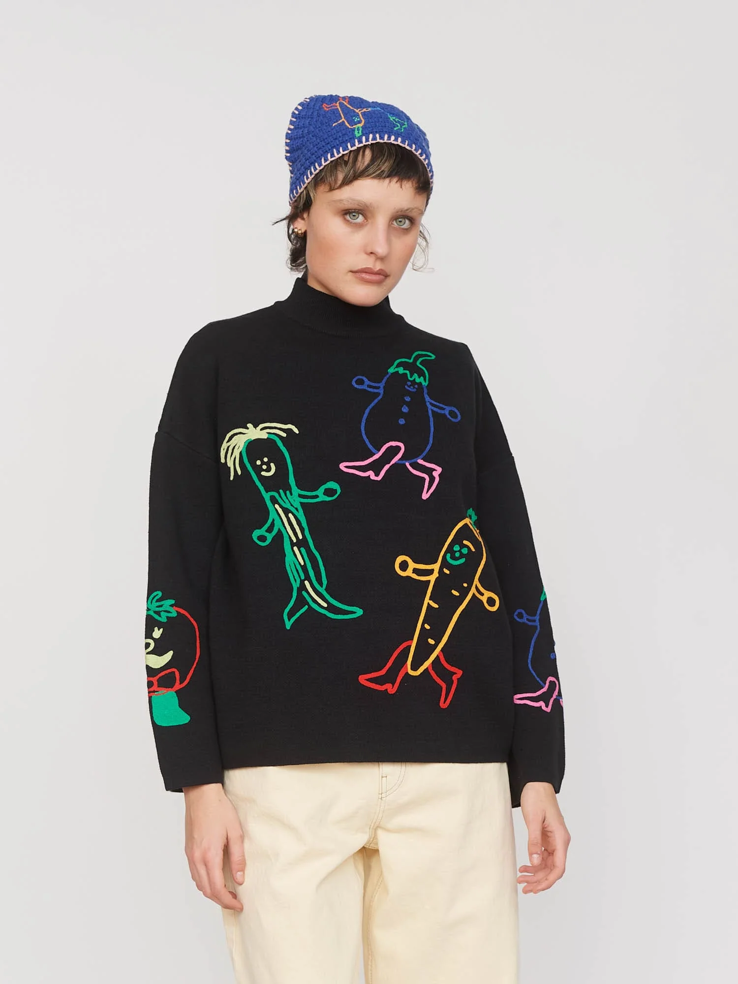 Veg Knitted Jumper