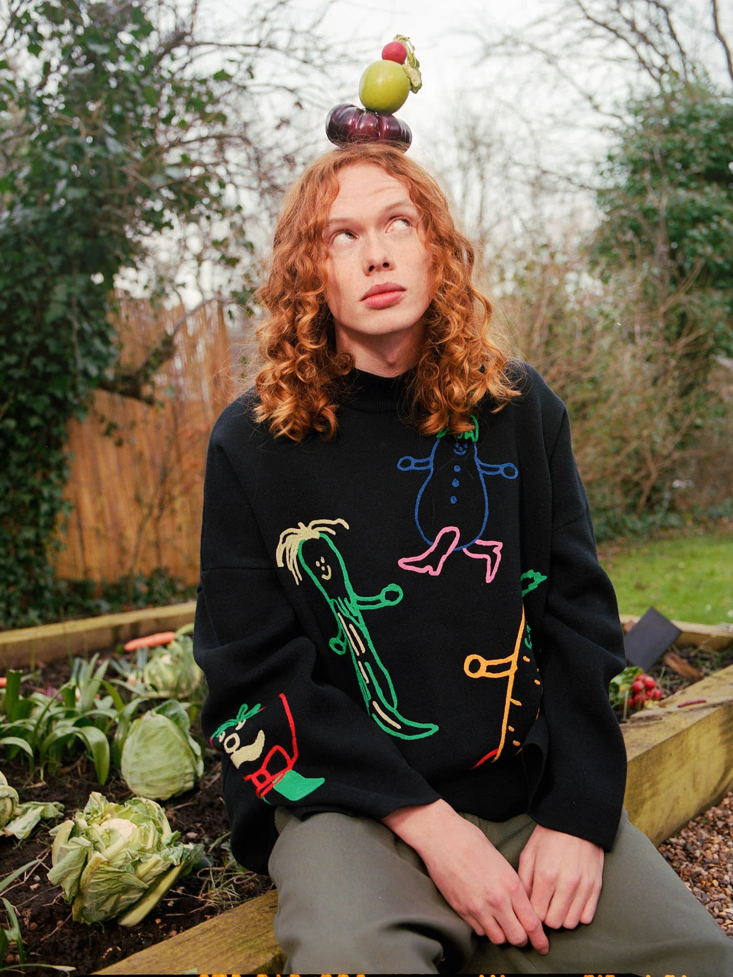 Veg Knitted Jumper - Image 2