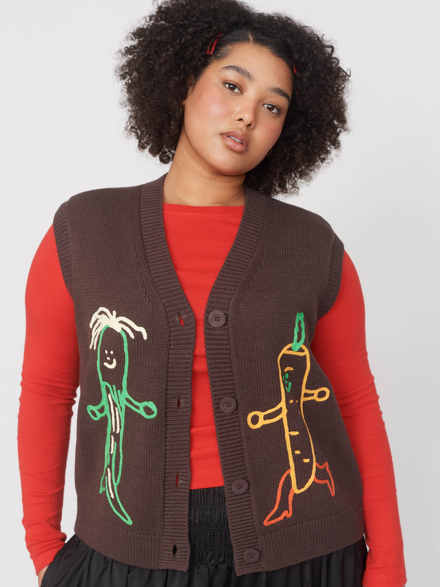 Veggie Pals Button Up Vest