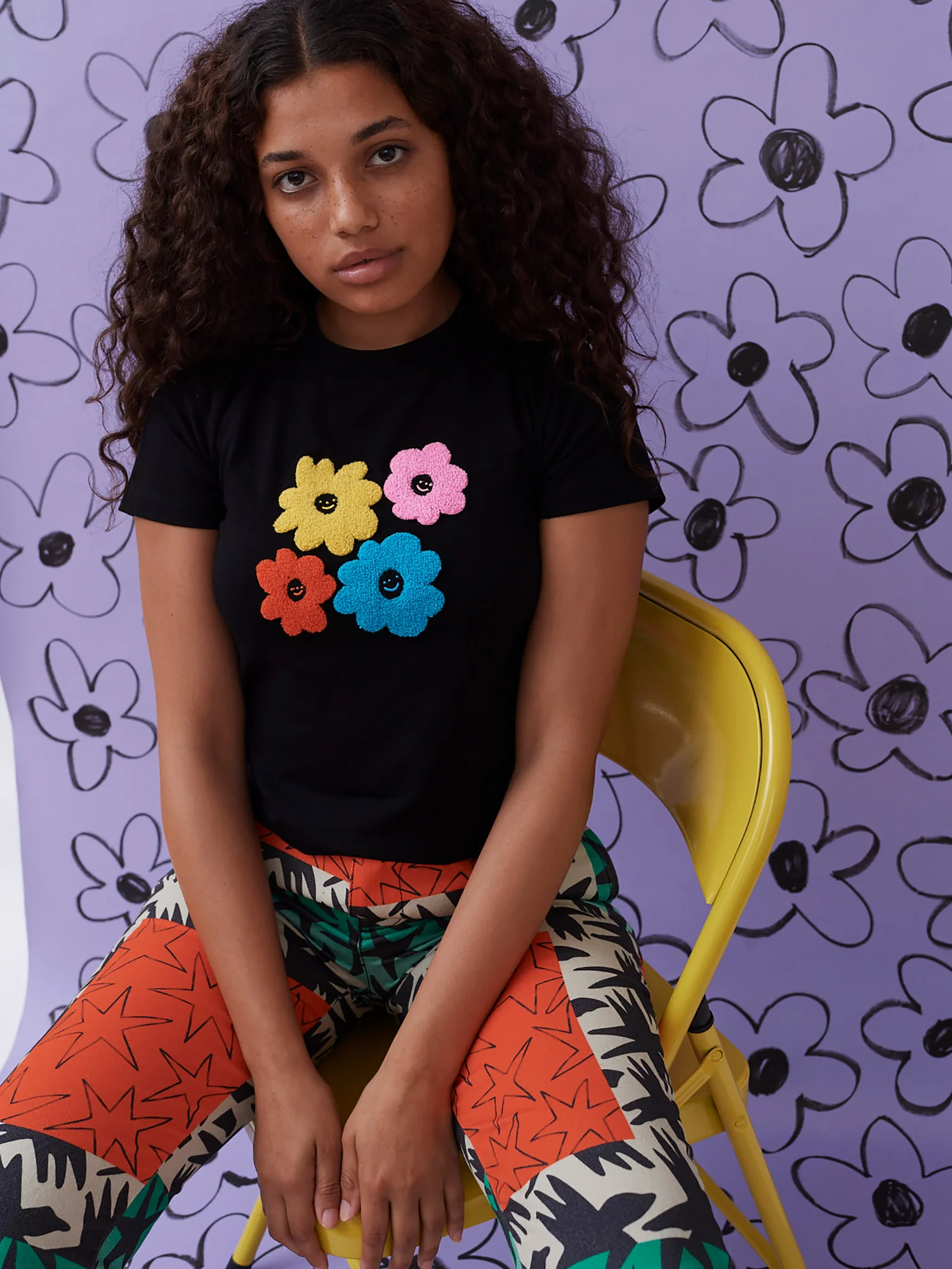 Lazy Oaf x Wednesday Holmes Fitted Tee - Image 3