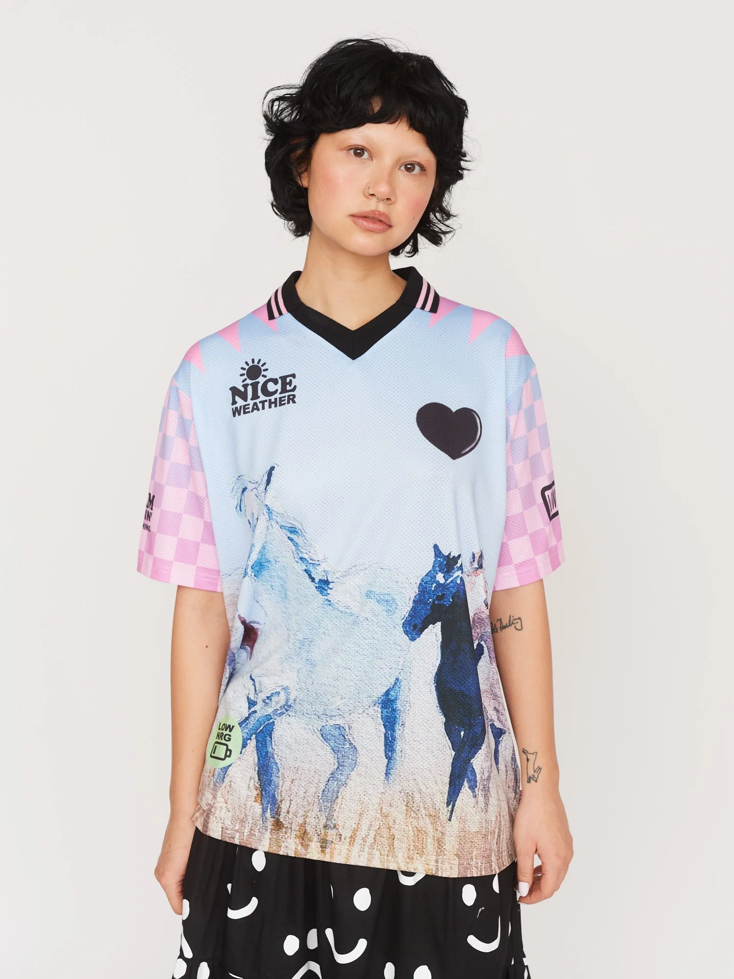 Wild Horses Football Top - Image 7