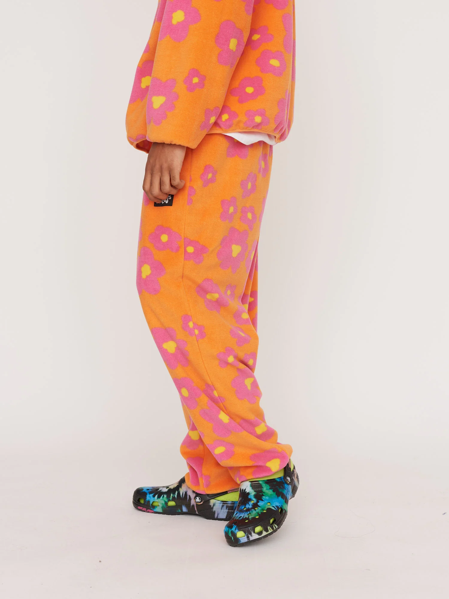 Flower Fleece Pants - Image 2